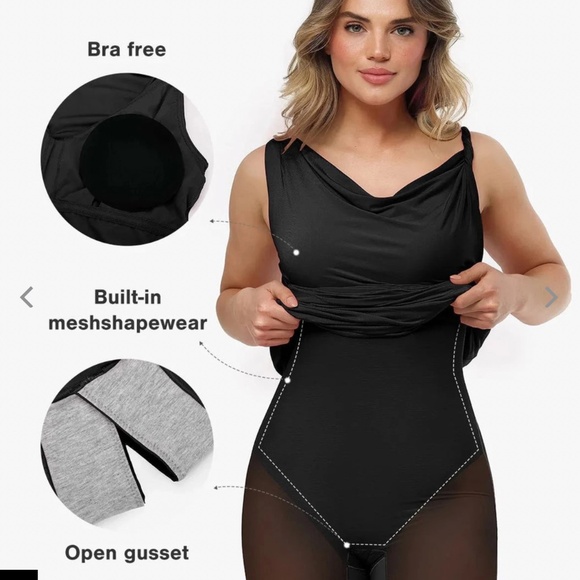 Popilush shapewear maxi dress - Picture 2 of 3